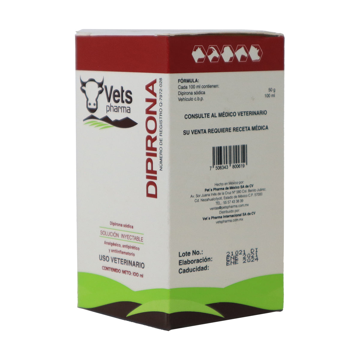 Vets Pharma Dipirona 100 ml