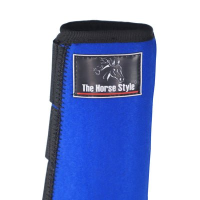 Protector de patas color azul para caballo