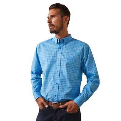 Camisa Ariat Lake Ftd Blue Grotto Shirt