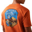 Camisa Ariat Men's Old Faithful Adobe Heather Graphic T-Shirt