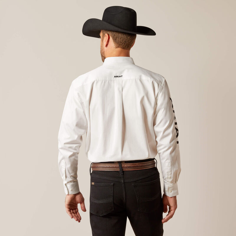 Camisa Vaquera Ariat Team Logo Twill Classic Fit