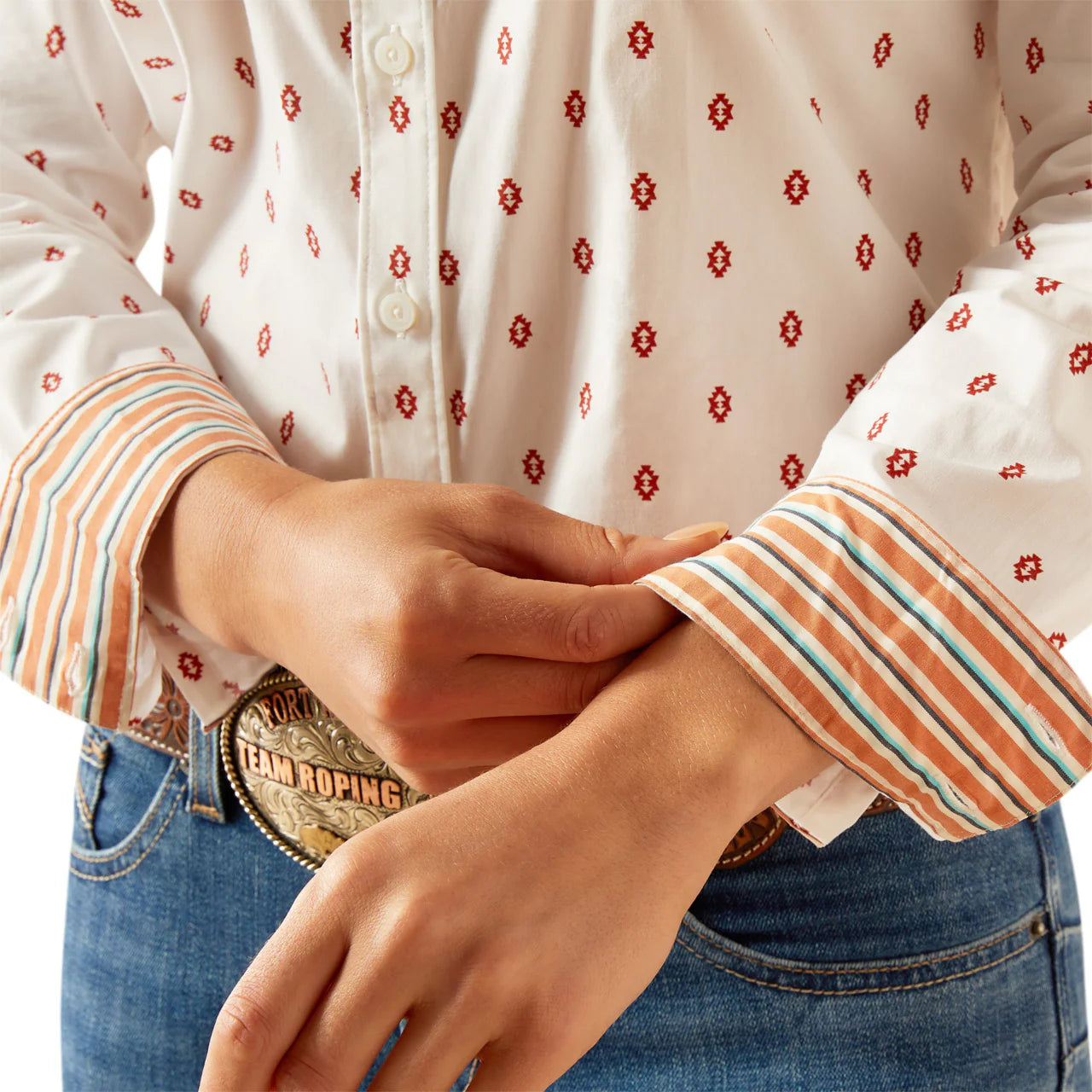Camisa Ariat Mujer Ladies Kirby Stretch Kai Ditsy