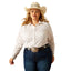 Camisa Ariat Mujer Ladies Kirby Stretch Kai Ditsy