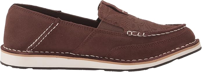 Zapatos Ariat Women's Cruiser Brn SDE/BRN Floral Emboss