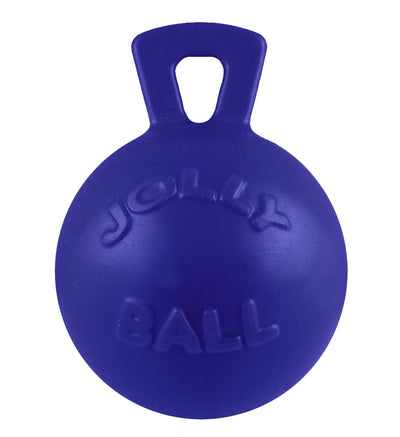 Jolly Pets Tug-N-Toss Jolly Pelota Mediana De 6¨(Azul)