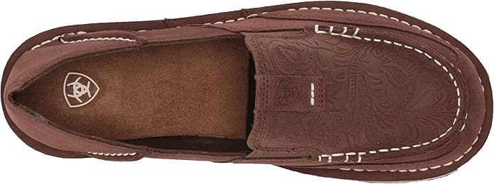 Zapatos Ariat Women's Cruiser Brn SDE/BRN Floral Emboss