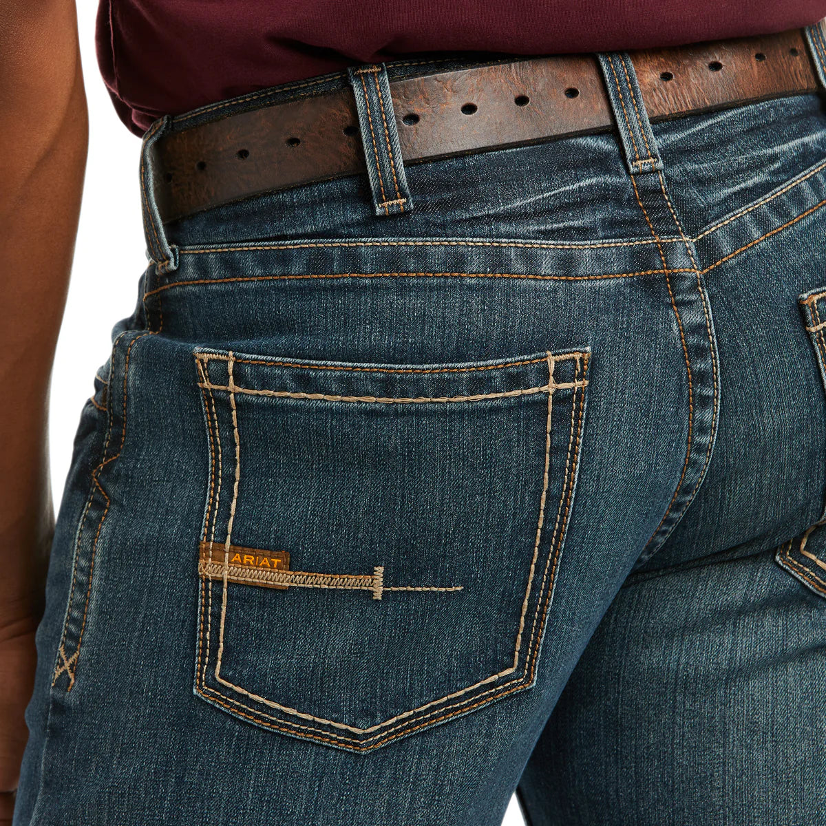 Jeans ARIAT Rebar M5 Ironside Slim DuraStretch Edge Corte Recto