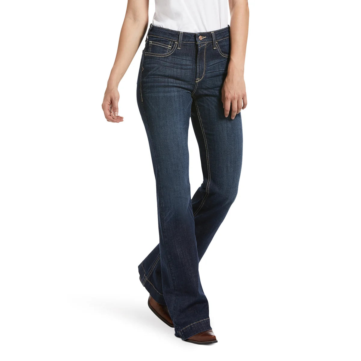 Pantalón de Mezclilla Ariat Trouser Slim Ella Tiro Alto