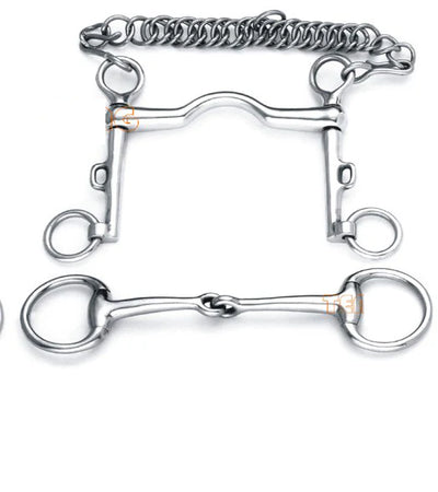 Freno para caballo Juego Para Doble Rienda