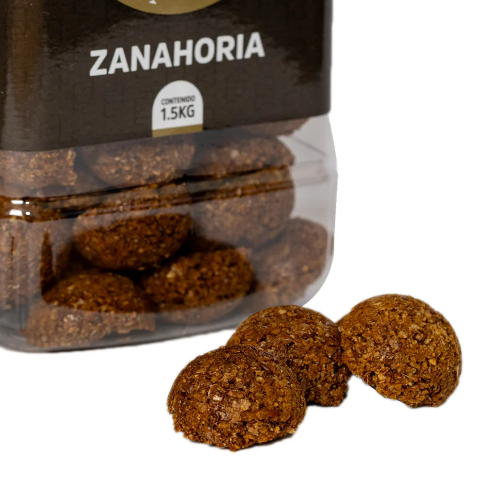 Premios para caballo Equinolik Galleta sabor Zanahoria 1.5 Kg