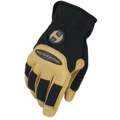 Guantes Heritage HG320 Black/Tan