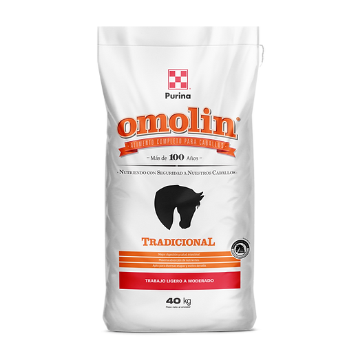 Alimento para caballos Omolin Rey de Oros 25 Kg.