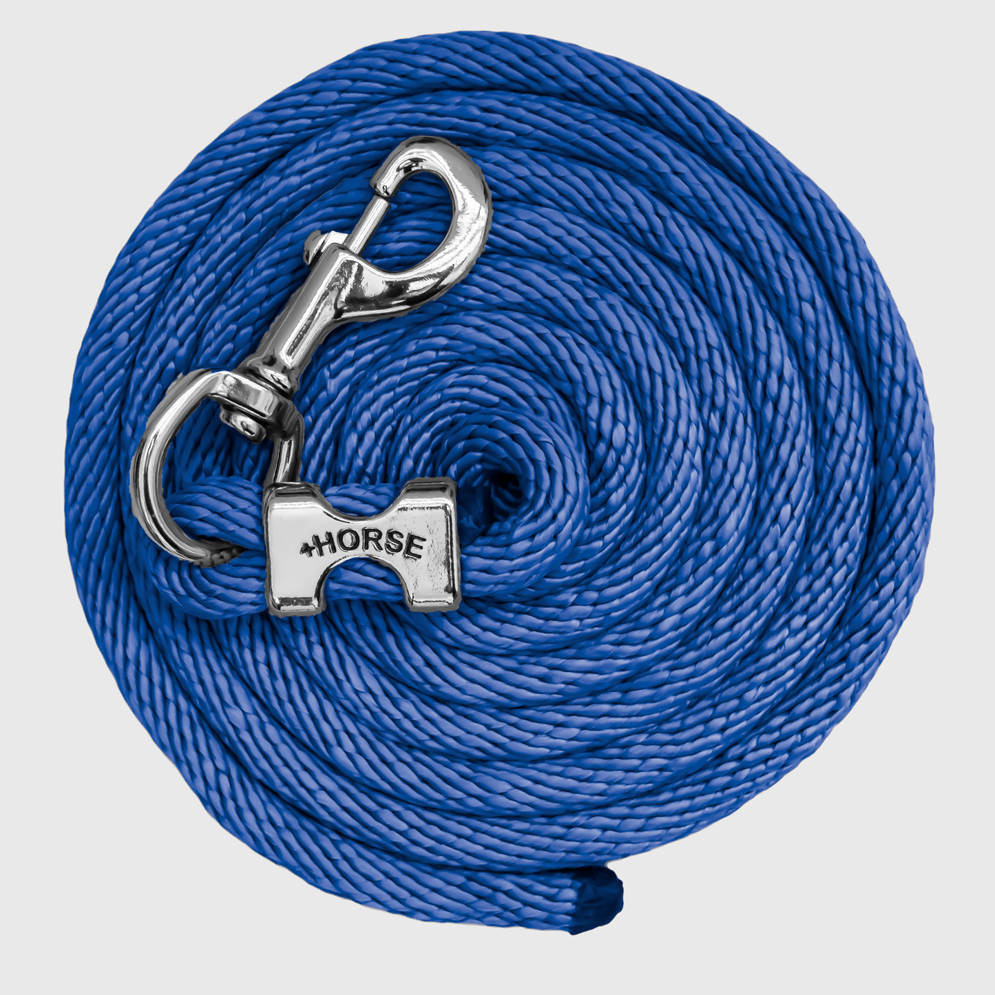 Paseador de Caballo +HORSE Nylon-Algodón 2.5m con Bandola (Sin Cadena) - Color Azul Rey