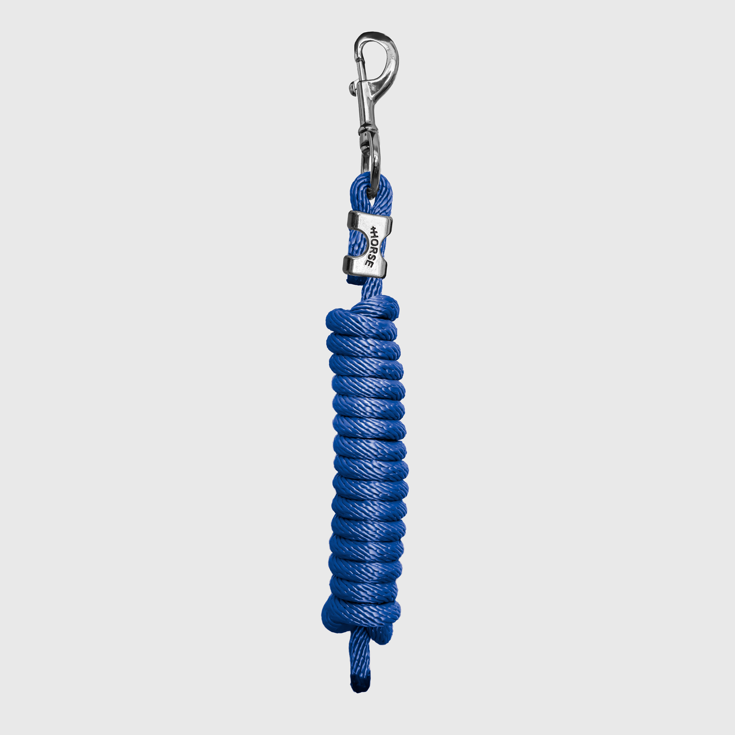 Paseador de Caballo +HORSE Nylon-Algodón 2.5m con Bandola (Sin Cadena) - Color Azul Rey
