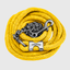 Paseador de Caballo +HORSE Nylon-Algodón 3.5m con Gancho - Color Amarillo Canario