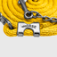 Paseador de Caballo +HORSE Nylon-Algodón 3.5m con Gancho - Color Amarillo Canario