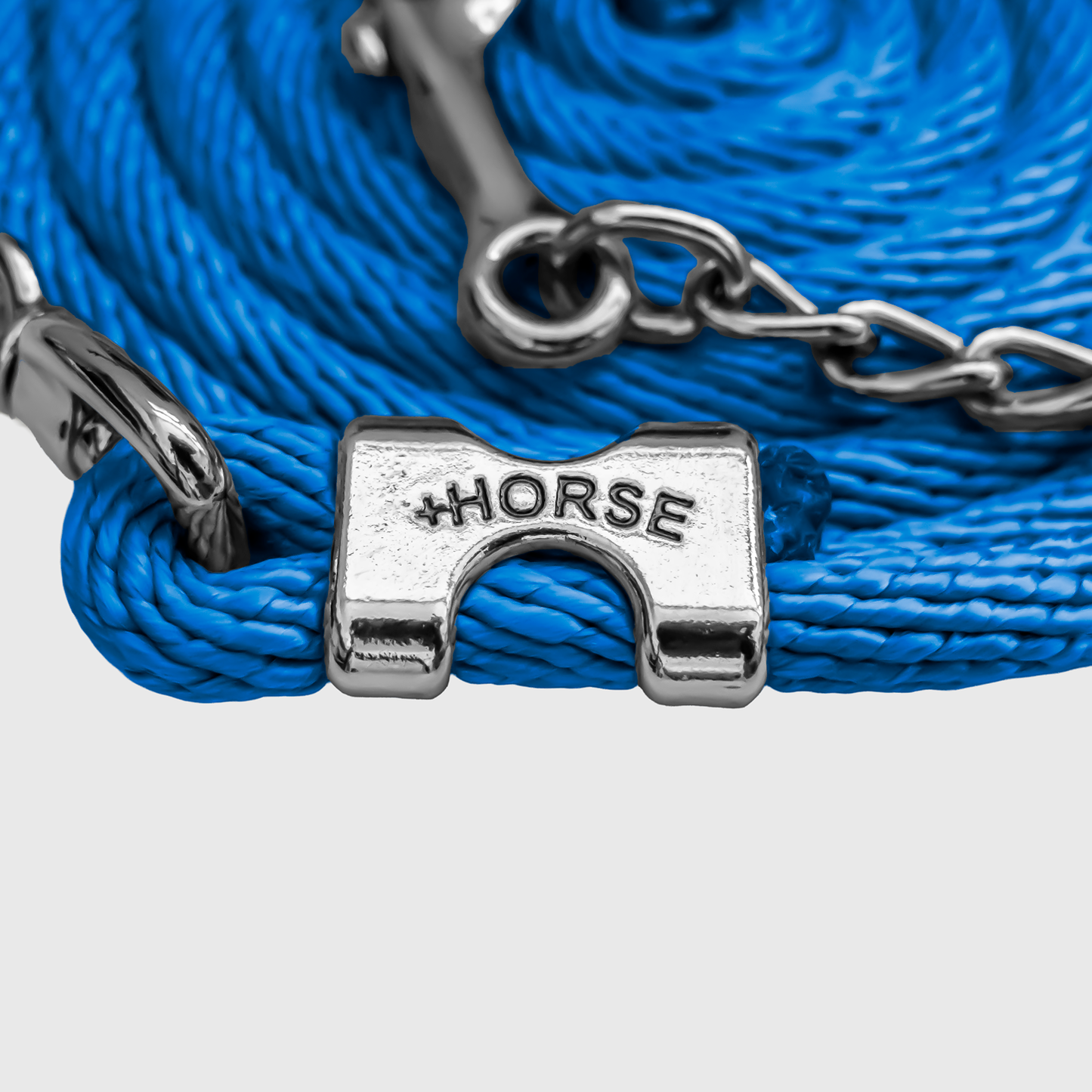 Paseador de Caballo +HORSE Nylon-Algodón 3.5m con Gancho - Color Panam