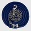 Paseador de Caballo +HORSE Nylon-Algodón 3.5m con Gancho - Color Azul Marino