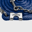 Paseador de Caballo +HORSE Nylon-Algodón 3.5m con Gancho - Color Azul Marino