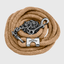 Paseador de Caballo +HORSE Nylon-Algodón 3.5m con Gancho - Color Beige