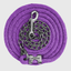 Paseador de Caballo +HORSE Nylon-Algodón 3.5m con Gancho - Color Morado