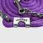 Paseador de Caballo +HORSE Nylon-Algodón 3.5m con Gancho - Color Morado