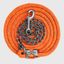 Paseador de Caballo +HORSE Nylon-Algodón 3.5m con Gancho - Color Naranja