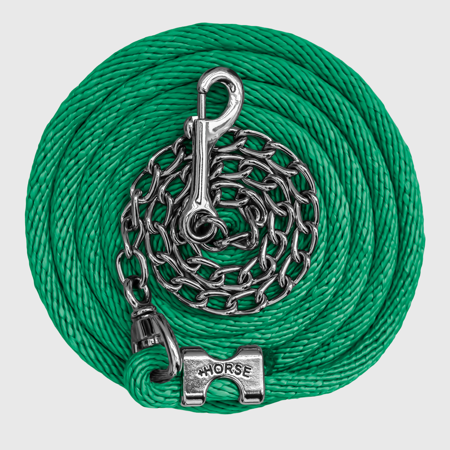 Paseador de Caballo +HORSE Nylon-Algodón 3.5m con Gancho - Color Bandera