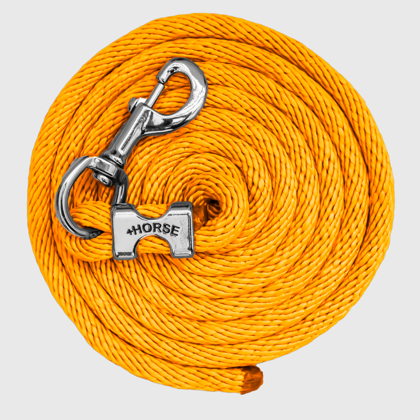 Paseador de Caballo +HORSE Nylon-Algodón 2.5m con Bandola - Color Mango