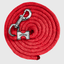 Paseador de Caballo +HORSE Nylon-Algodón 2.5m con Bandola - Color Rojo