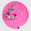 Paseador de Caballo +HORSE Nylon-Algodón 2.5m con Bandola - Color Rosa