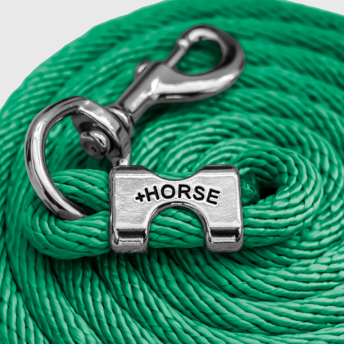 Paseador de Caballo +HORSE Nylon-Algodón 2.5m con Bandola - Color Bandera