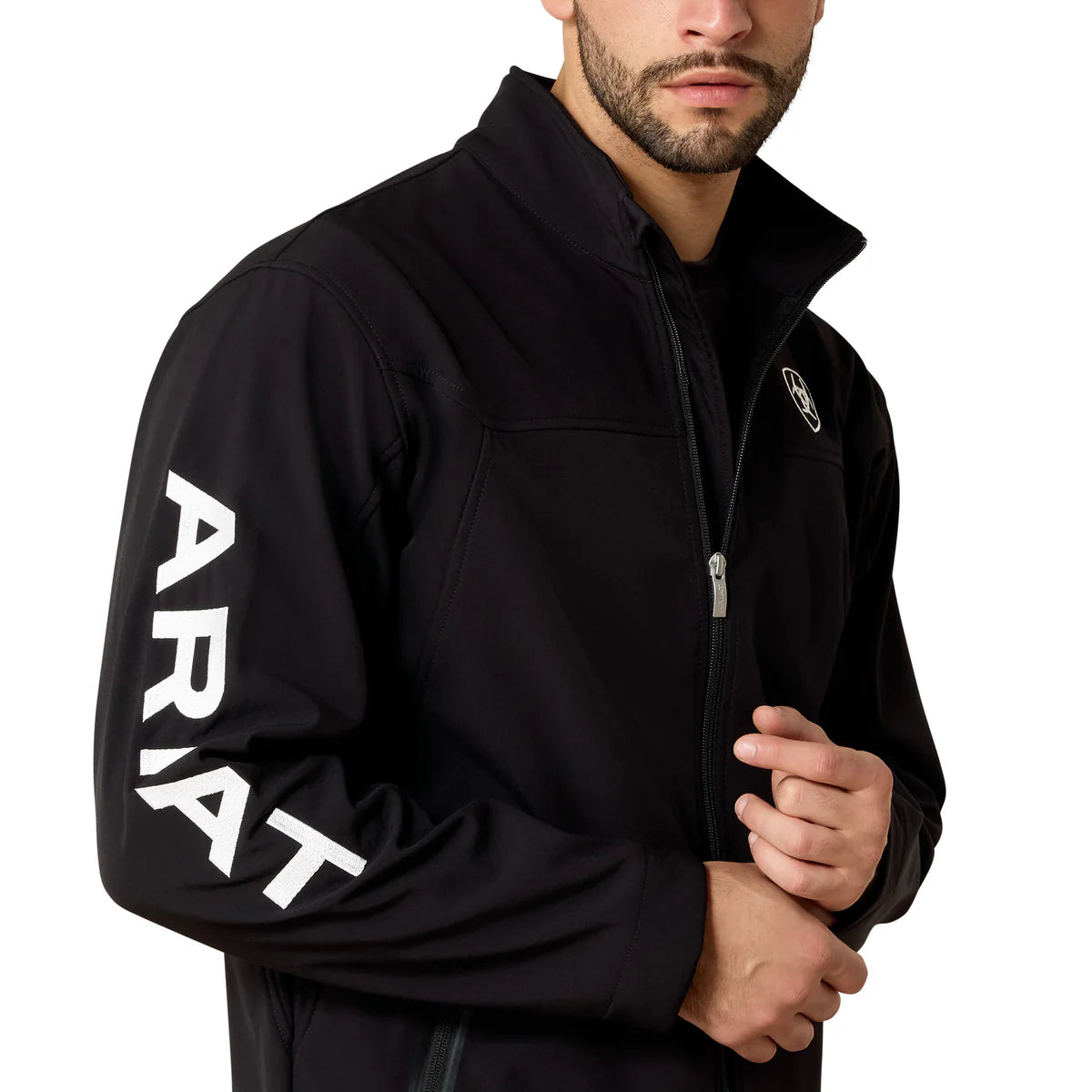 Chamarra Ariat New Team Softshell Negra