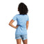 Camisa Ariat Women's Rodeo Short Sleeve T-Shirt - Light Blue Heather