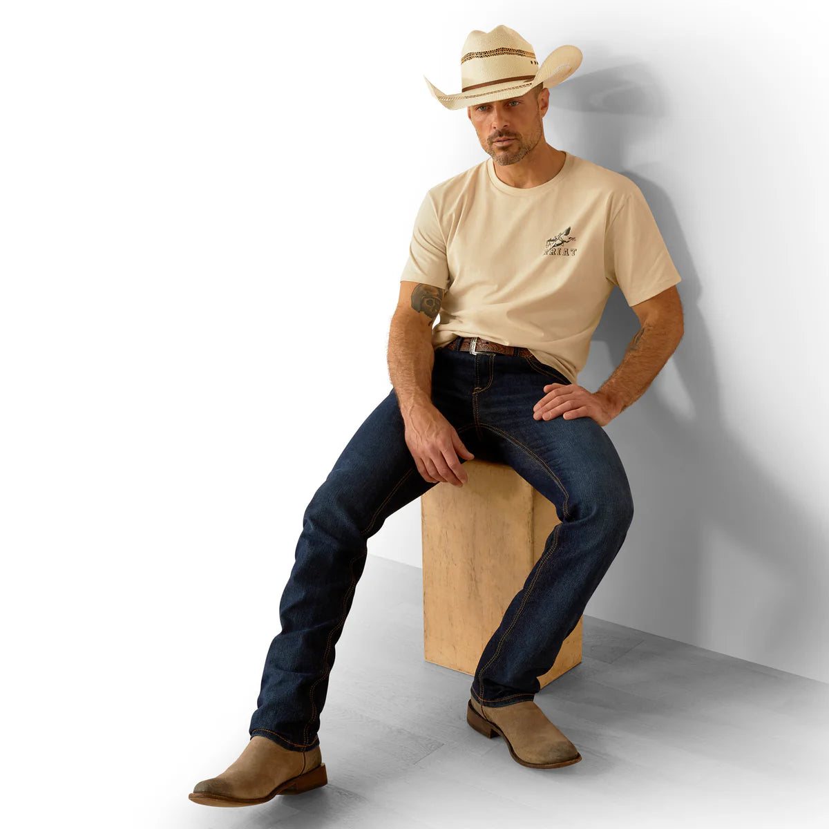 Camisa Ariat Bronc Ridin T-Shirt