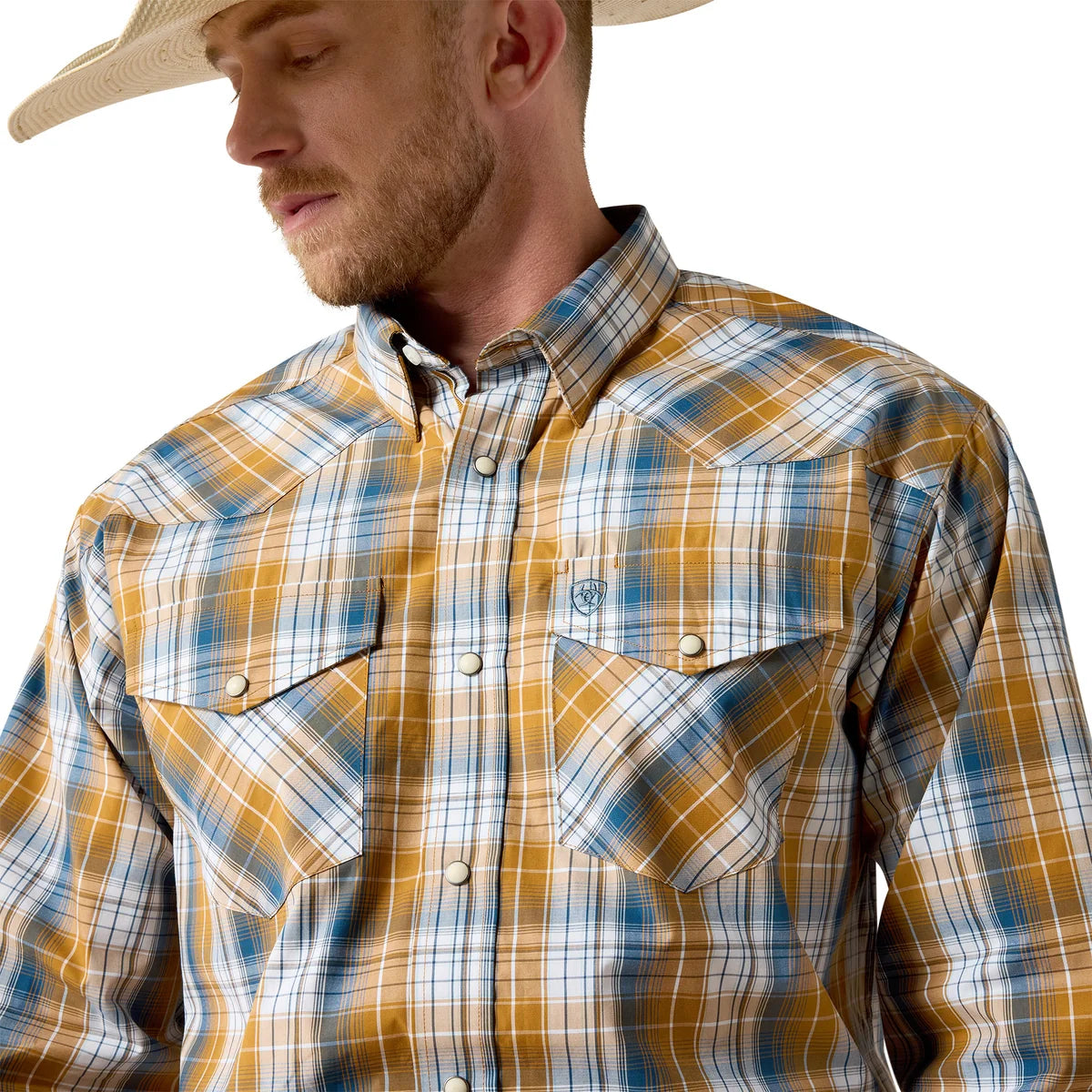 Camisa Vaquera Ariat Pro Series Tiango Classic Fit con Broches
