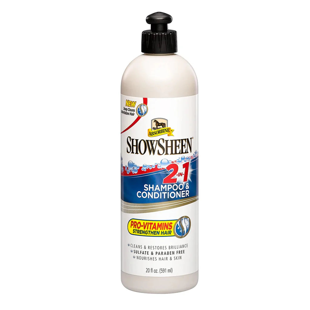 Showsheen 2 En 1 Shampoo & Acondicionador Absorbine 20 OZ