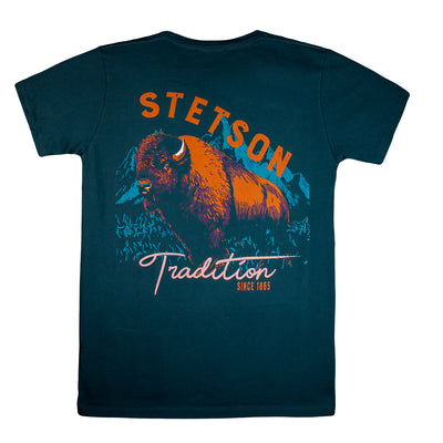 Camisa Stetson Bison Tradition T-Shirt