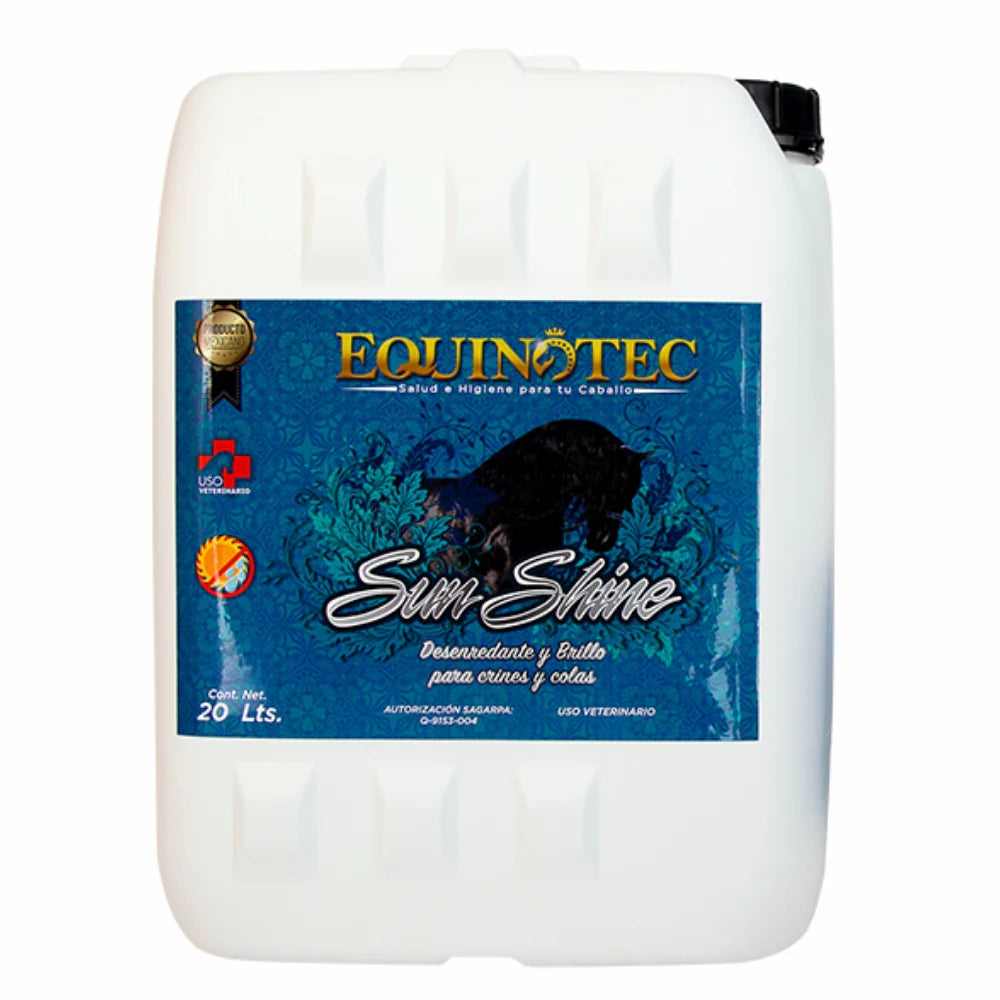 Shampoo Sun Shine desenredante crin y cola