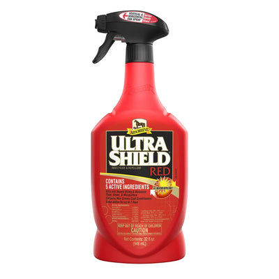 Ultrashield Sport Rojo Insecticida Y Repelente Absorbine 32 Oz