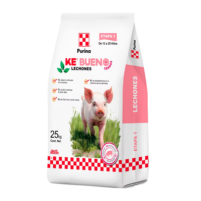 Alimento para cerdo Ke Bueno Lechones (25 Kg)