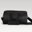 Maleta de Mano Travel Bag B002 Bisonte de Cuero Genuino Negro