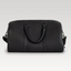 Maleta de Mano Travel Bag B002 Bisonte de Cuero Genuino Negro