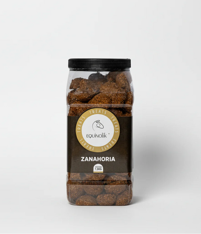 Premios para caballo Equinolik Galleta sabor Zanahoria 1.5 Kg