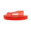 Almohaza Grande para caballo #SD2003 transparente color Rojo