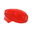 Almohaza Grande para caballo #SD2003 transparente color Rojo