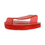 Almohaza Grande para caballo #SD2003 transparente color Rojo