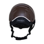 Casco para equitación color Café