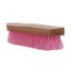 Cepillo para caballo con mango de madera #Y5030 color Rosa
