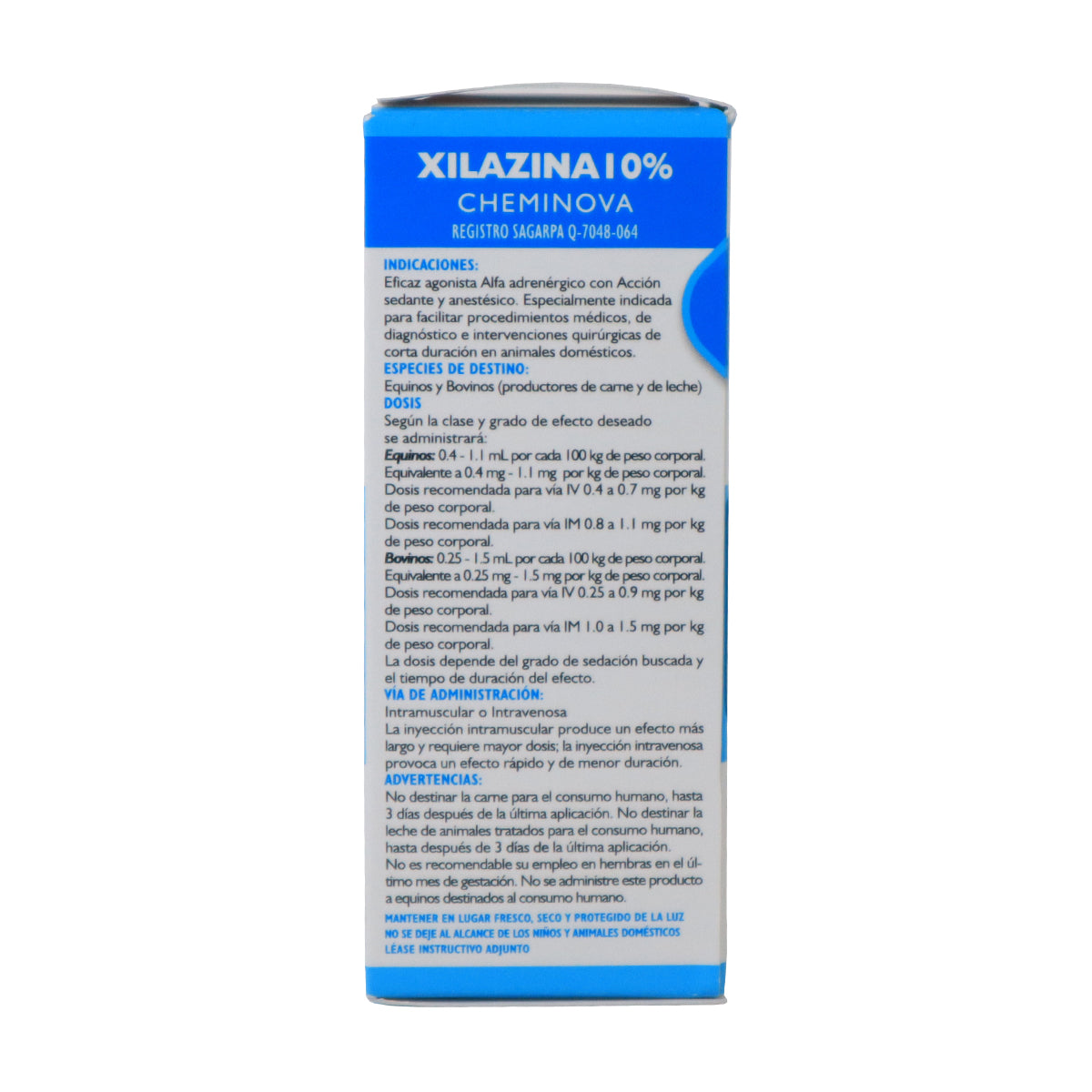 Xilazina 10% Cheminova 50 ml